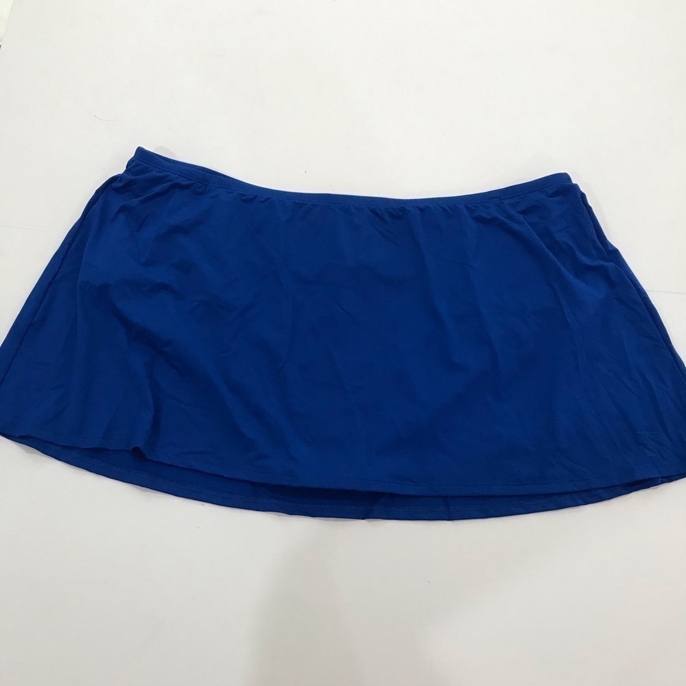 Liz Claiborne swimwear woman NWT blue skirt